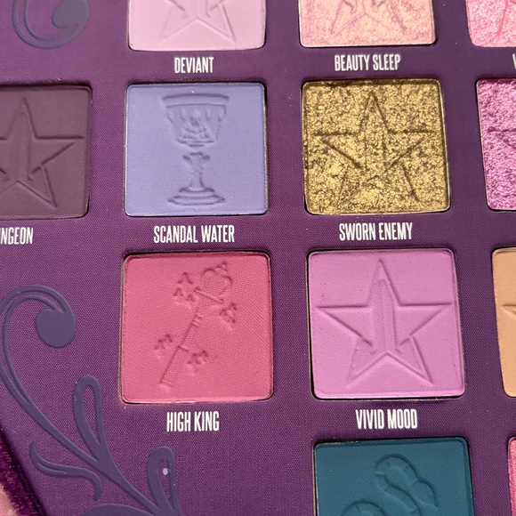 Jeffree Star Blood Lust Artistry Palette BNIB and New jeffree star makeup bag - Picture 6 of 10